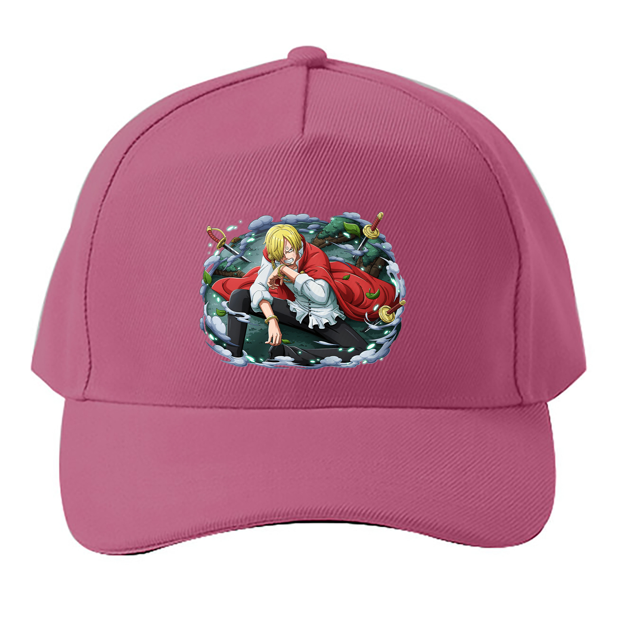 （画像用） ワンピース サンジ ONE PIECE Sanji ベースボールキャップ 綿100％ 男女兼用 帽子 スポーツ